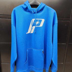 Polaris Mens Logo Hoodie, Royal Blue, 3X